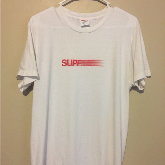 supreme motion tee